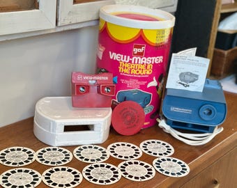 Vintage 1970s GAF View-Master Theatre In The Round The Wonderful World of Disney