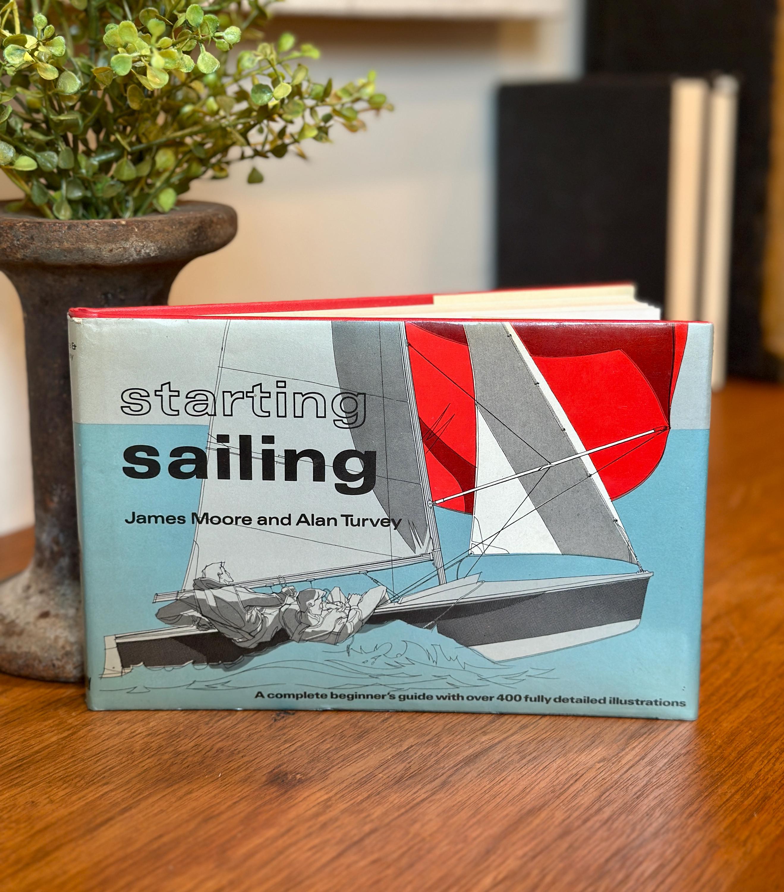 Vintage Sailing Book - Etsy