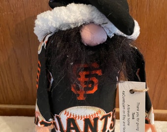 Gnome. Tonk the San Francisco Giants gnome