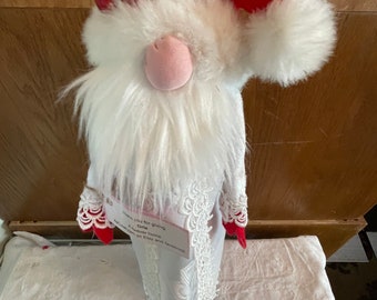 Orla the wine bottle gnome cover up