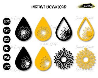 Download Free Svg Earring Etsy