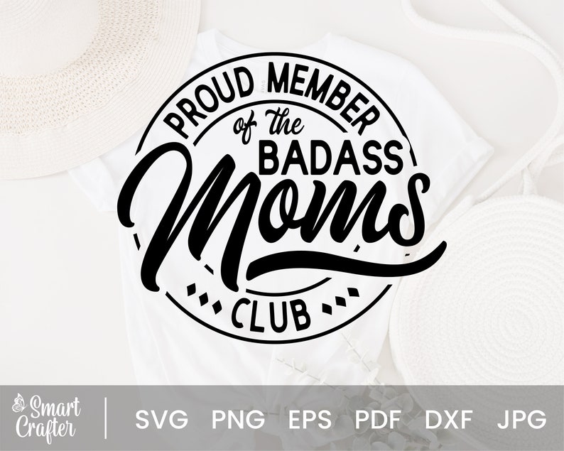 Proud Member of the Badass Moms Club Svg Badass Mom Svg Cool - Etsy Ireland
