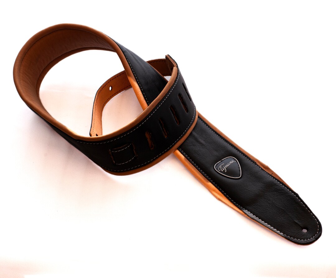 Handmade Leather Guitar Strap Real Leather Guitar Strap Etsy
