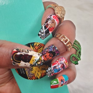 Rappers We Lost Nails - | Press on nails | Fake nails | False nails | Artificial nails | Glue on nails