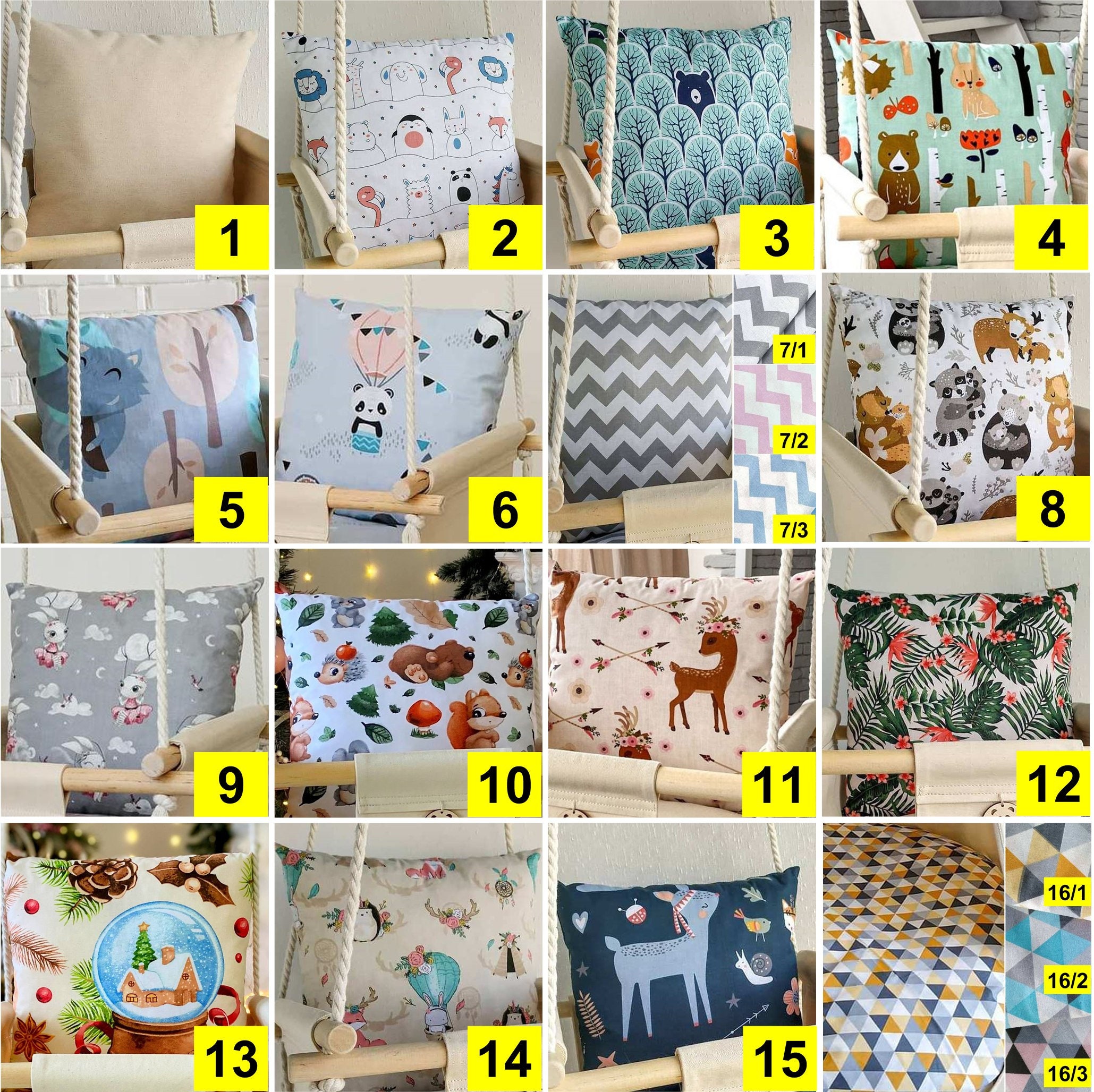 Baby oder Kleinkindschaukel Hängematte Babyschaukel | Etsy