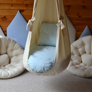 Cocoon swing, Hammock Chair, Handmade Eco-Friendly Children's Hammock Swing Chair - Perfect for Kids' Rooms