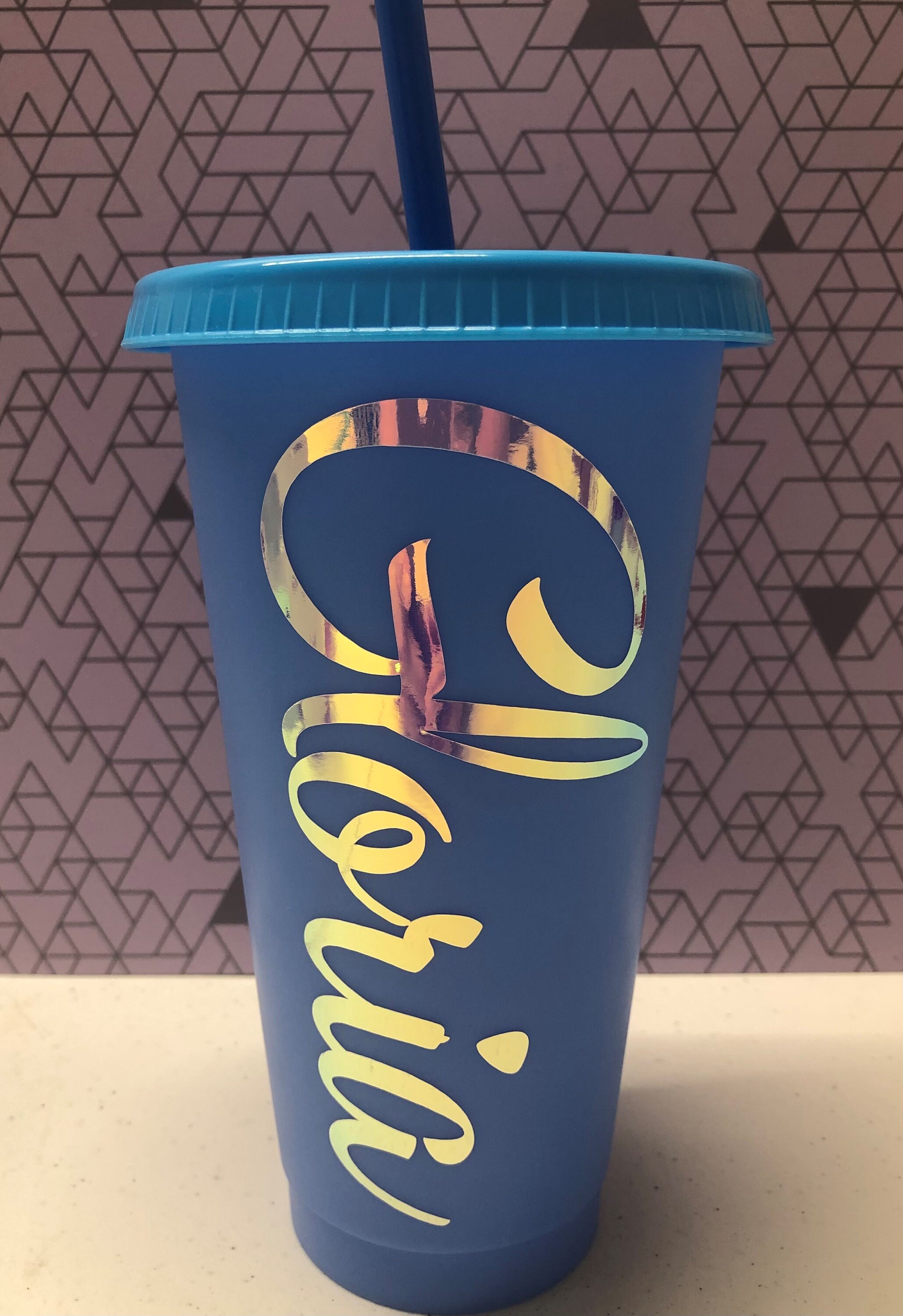 Customizable Color Changing Cup with Names & Designs 24oz Etsy