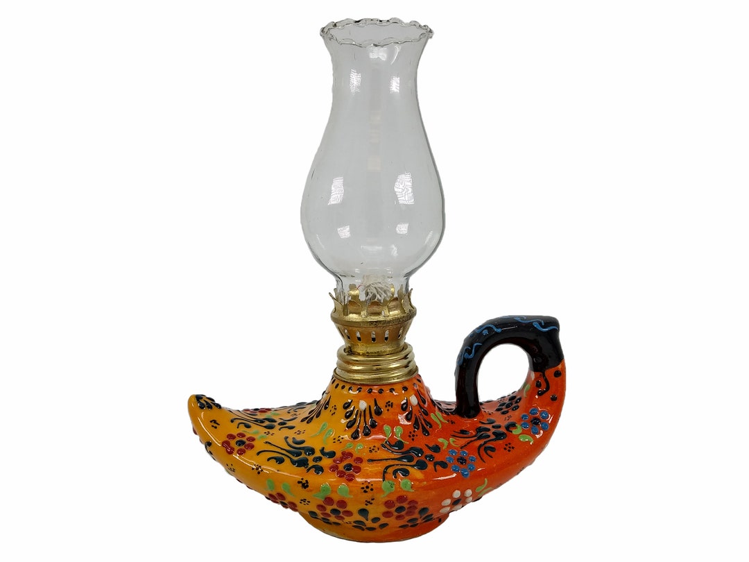 Traditional Handmade Turkish Oil Lamp Ceramic Handmade Home Etsy 日本