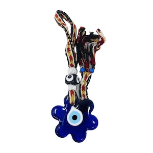 4&quot; Turkish Handmade Blue Evil Eye Lucky Amulet Protection Wall Hanging Décor Gift