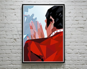Star Trek Spock Inspired A3 Signed Art Print, "Your Friend"