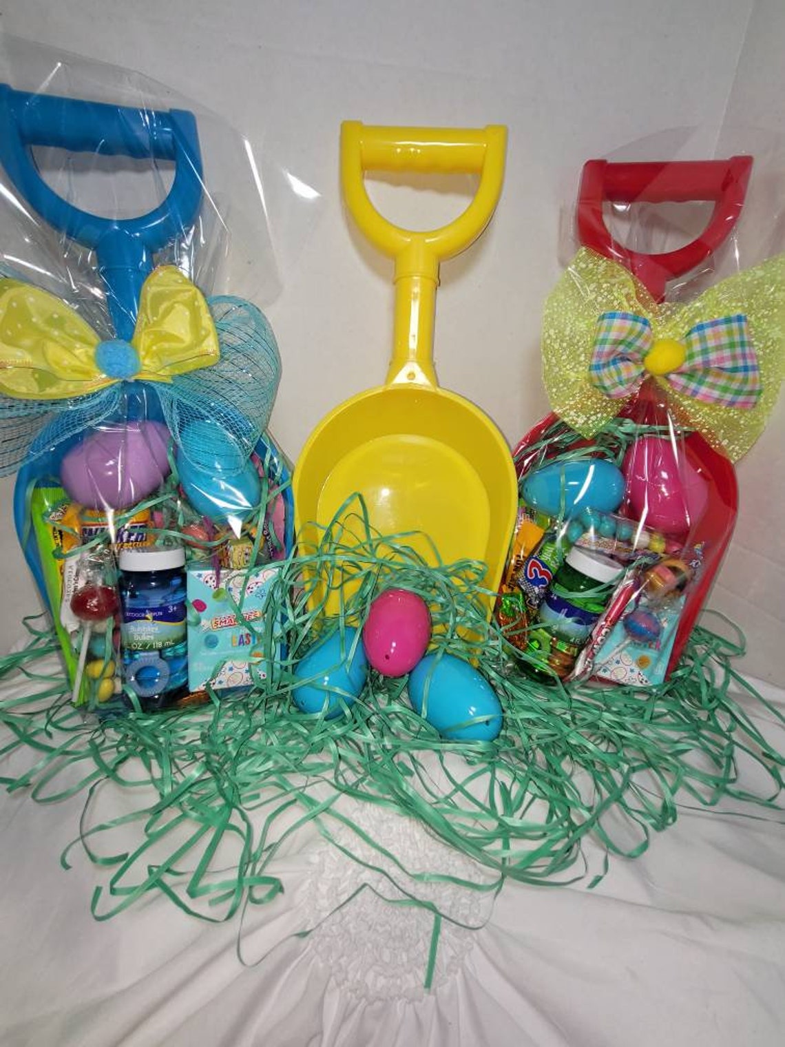Easter Shovel Filled Easter Baskets for Boys Easter Shovel Etsy