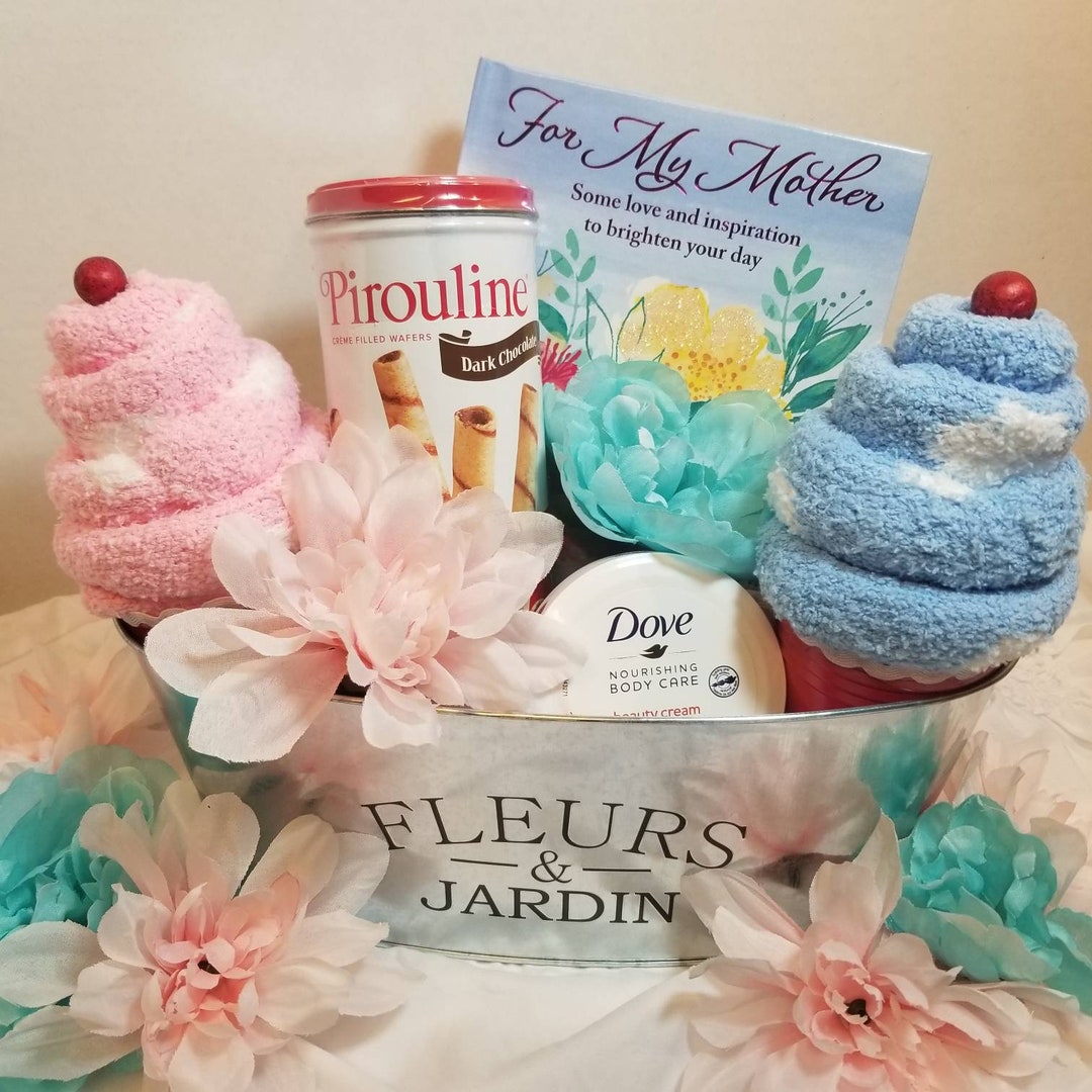 Mother's Day Gift Basket, Get Well Gift Basket, Birthday Gift, Foot