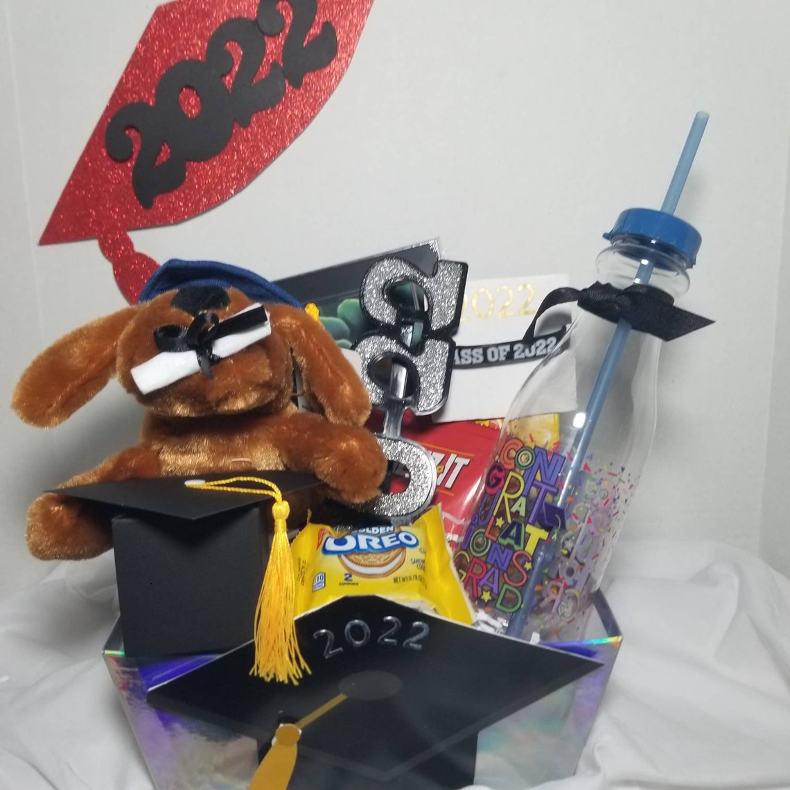 Graduation Gift Basket Graduation Gift for Her Graduation Etsy