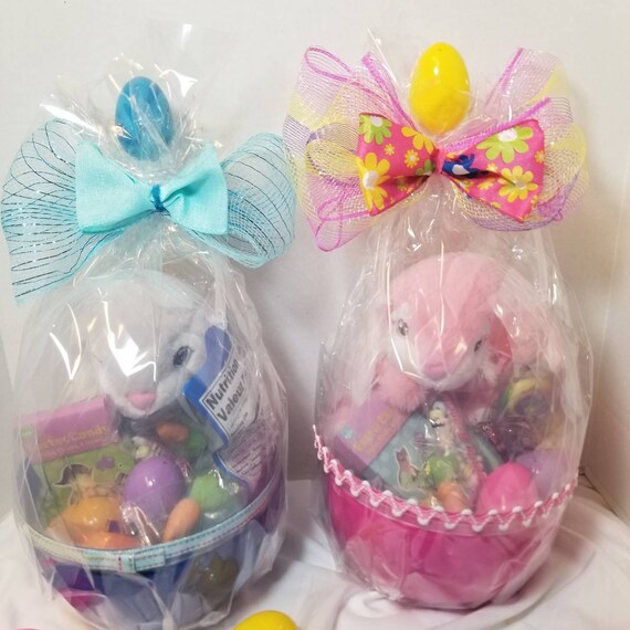 Prefilled Easter Egg Easter Basket Giant Easter Egg Etsy