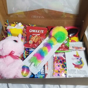 Unicorn Birthday Gift, Unicorn Gift Basket, Girls Unicorn Get Well Gift ...