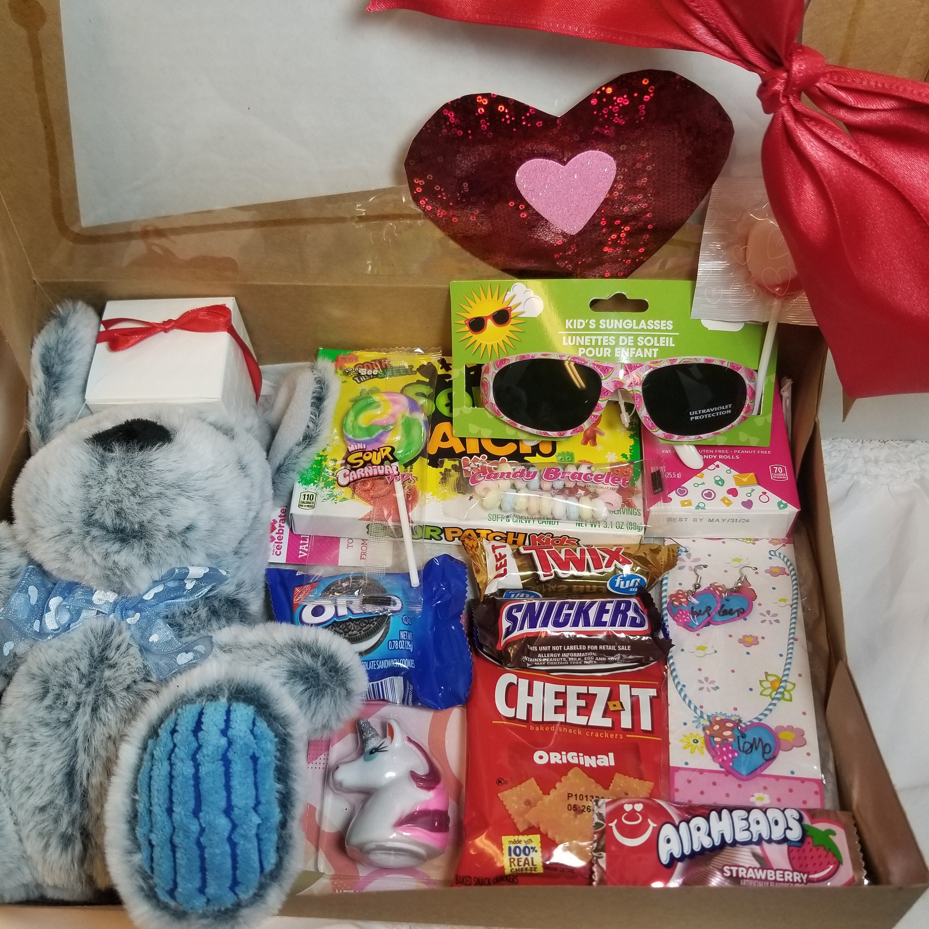 Valentine Gift for Children, Valentine Gift for Boys, Gift Box for Kids,  Kid's Valentine Basket, Valentine's Gift Box for Kids 