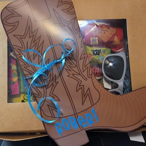 Cowboy Gift Box: Kids Birthday Fun Box