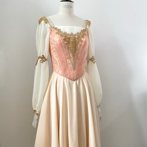 Peach Pas De Trois professional ballet costume