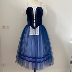Giselle professional ballet costume with blouse