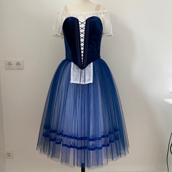 ジゼル　バレエ衣装 ジゼルのプロ仕様のバレエ衣装（ブラウス付き） - Etsy 日本