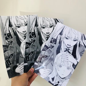 Peut inclure: Plusieurs mangas en noir et blanc repr&eacute;sentant une jeune femme de style anime aux cheveux blonds. Les couvertures affichent le titre "Kakegurui" et du texte japonais.