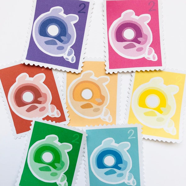 Genshin Impact Seelie Stamp Stickers | Genshin Impact / Seelie / Anime / Sticker / Stickers / Genshin Imapct Stickers / Anime Sticker