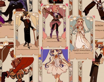 Impressions de personnages Hanako-kun liés aux toilettes v2 Le Fantôme de l'opéra | Anime / Manga / Posters / TBHK / Hanako / Yashiro / Nene / Tsukasa