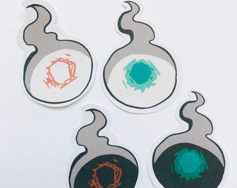 Toilettes liées Hanako-kun Hakujoudai et Kakujoudai Sticker Pairs | TBHK / Toilettes liées Hanako-kun / Hanako-kun / Tsukasa