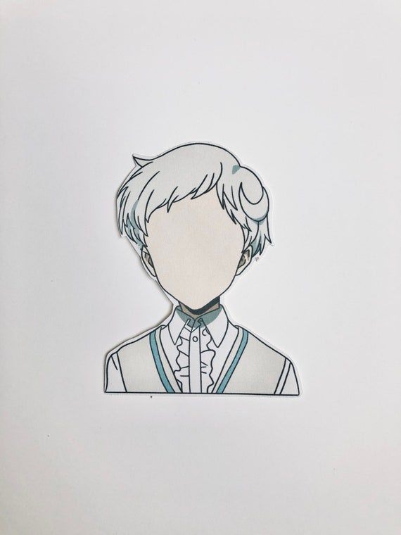 The Promised Neverland Faceless Character Stickers V1 TPN / 