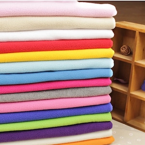 Polar Fleece Fabric, Anti Pill Fabric, Fleece Fabric, Soft Fabric, Sewing Fabric, Blanket Fabric, Toy Fabric, By The Half Yard