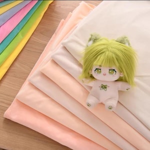 Doll Skin Fabric, Skin Tone Fabric for Doll Making, Skin Fabric for Doll Sewing Patchwork Quilting, 50cm * 50cm
