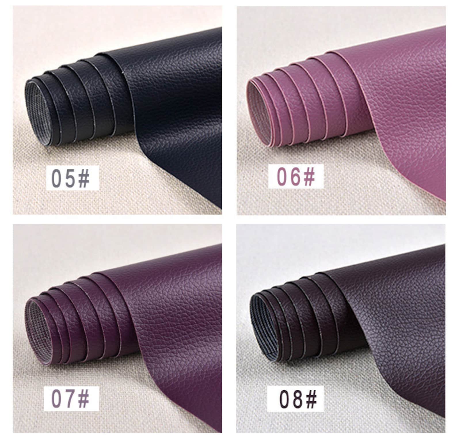 Selfadhesive Leather Fabric Artificial Leather Leather Etsy