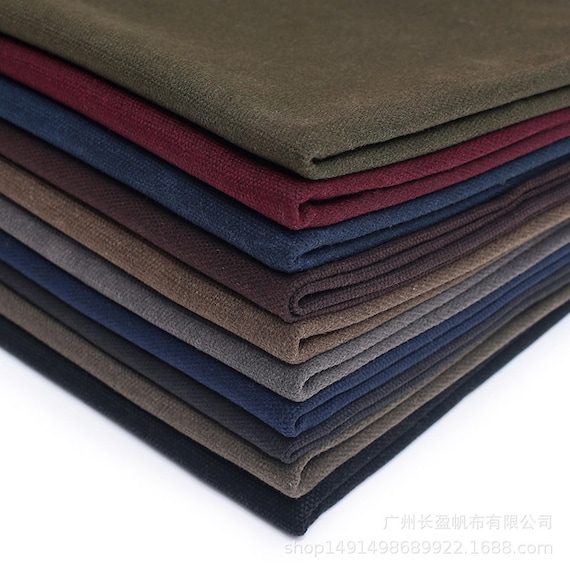 16 Oz Waxed Canvas Fabric, Hand Waxed Cotton Canvas Fabric, Waxed Duck  Canvas Fabric, Waterproof Canvas Fabric, Sold by the Half Yard 