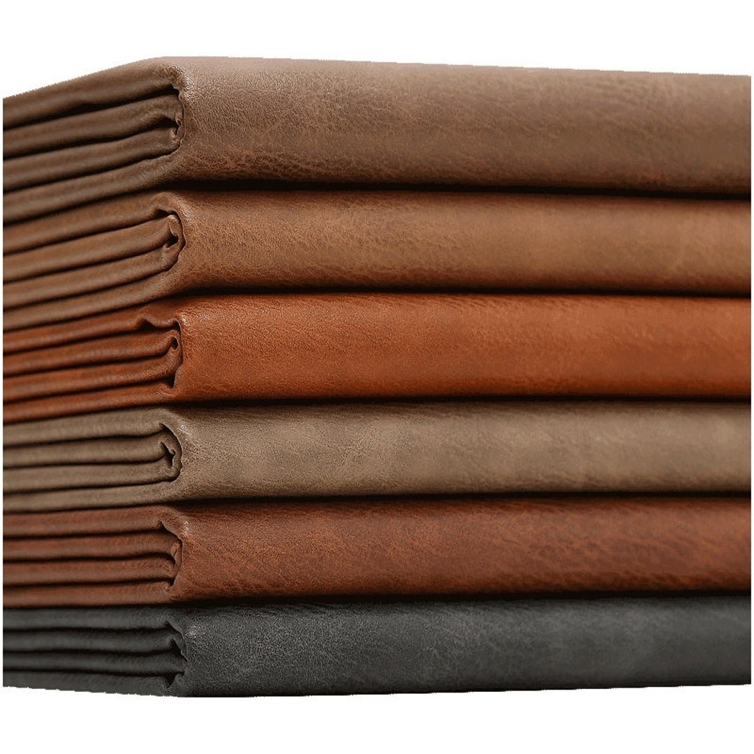 Self-adhesive Leather Fabric, Faux Leather Fabric, Leather Repair Patch,  Artificial Sheets Fabric, by the Half Yard 