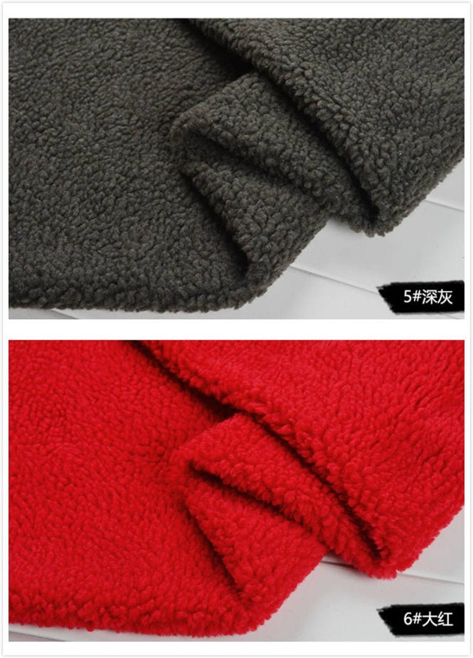 Sherpa Fabric Polyester Sherpa Lamb Faux Fur Winter Fabric Etsy