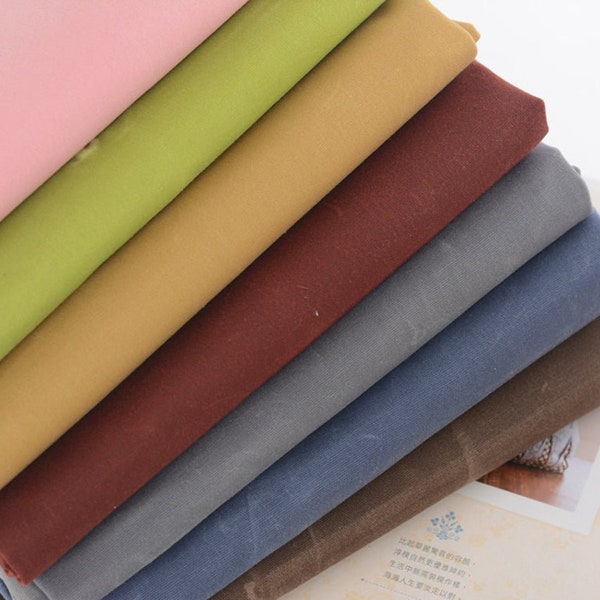 Waxed Canvas Fabric, Waxed Canvas Fabric by the half yard, 8oz Waxed Canvas Fabric, Waterproof Canvas Fabric