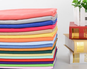 Viskose-Stoff, Baumwolle Seidenstoff, dünne Baumwollseide, weicher Viskose-Stoff, Babykleid Kleidungsstoff, durch den halben Hof