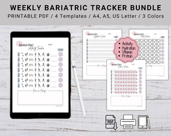 Bariatric Tracker, Gastric Sleeve Journal, Gastric Bypass Journal, Bariatric Planner, Bariatric Surgery Gifts, VSG Gifts