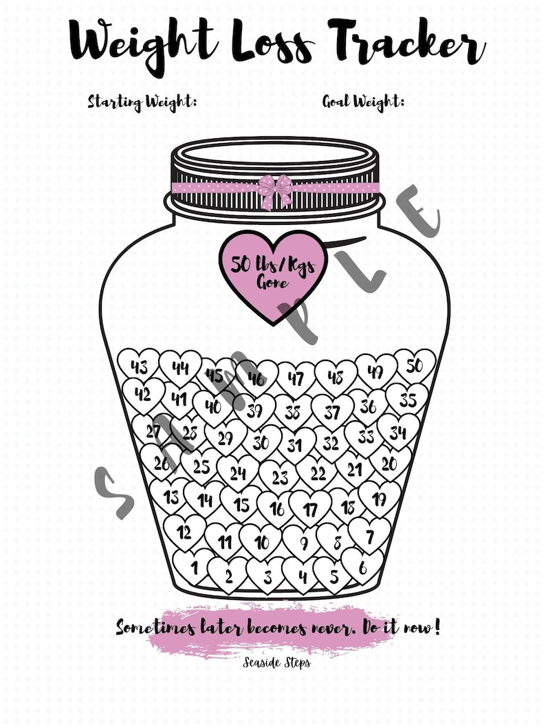 printable-weight-loss-tracker-jar-50-lb-kg-motivational-wall-etsy