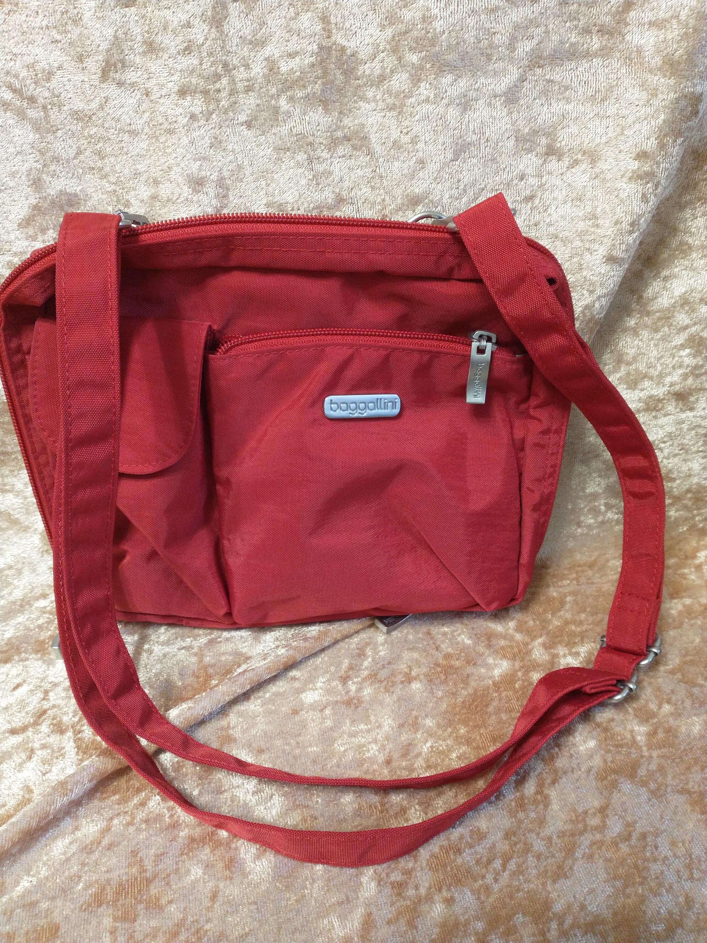 Red baggallini crossbody sale