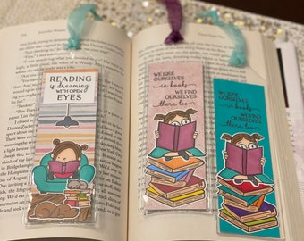 Book Lovers Handmade Bookmark