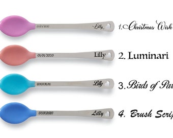 Gegraveerde Baby Lepel Etsy