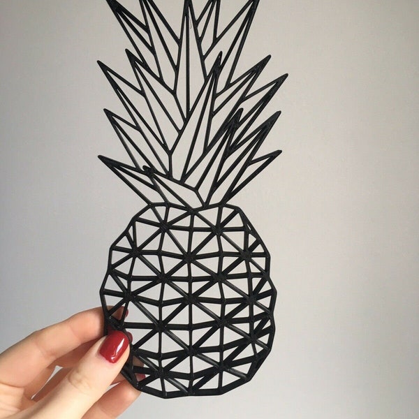 Geometric Pineapple Wall Art Decor Hanging Decoration Origami Style