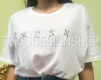 Chibi Levi Short Sleeve Unisex T-Shirt