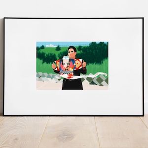 Drucken Sie „Hana-bi“, Takeshi Kitano