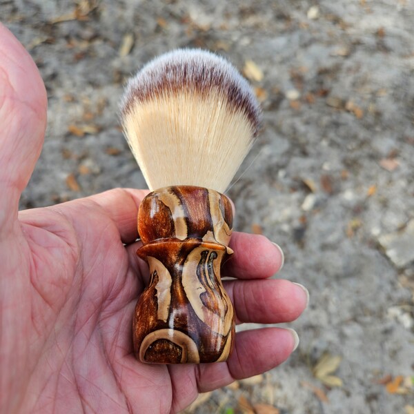 Hickory Nut Acrylic Shaving Brush