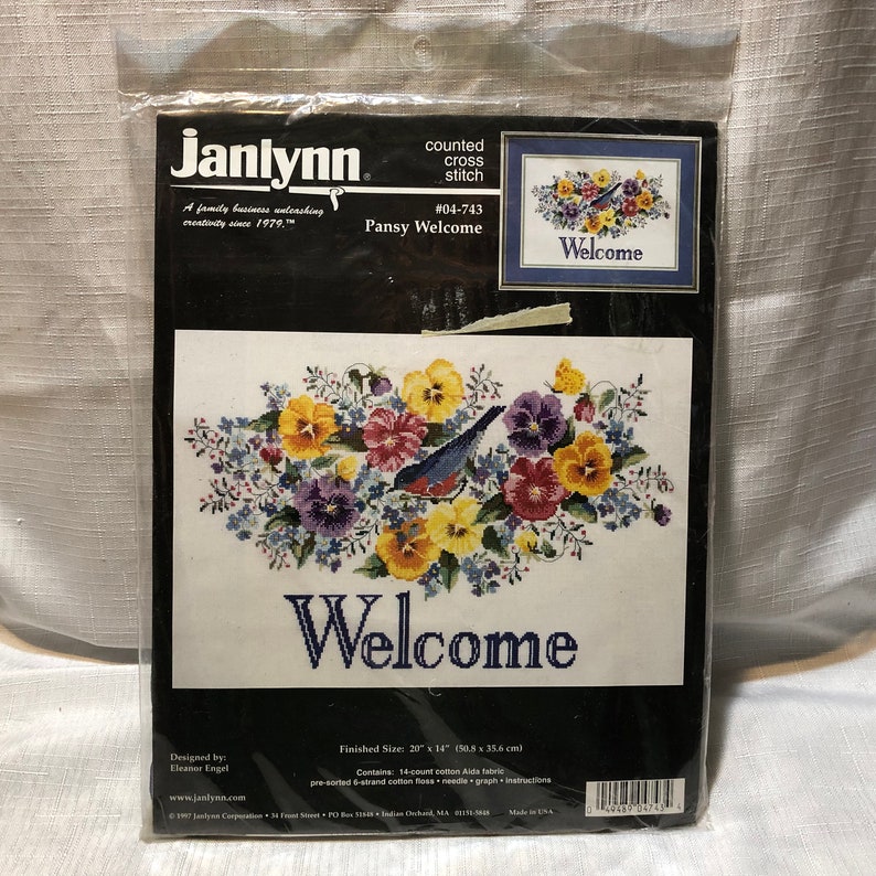 Janlynn Kreuzstich-Kit 'Madonna Und Engel' – Komplettset Für Stickfans