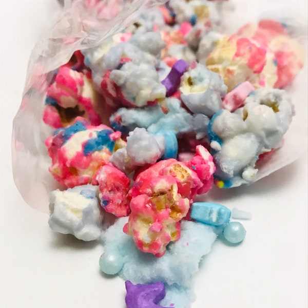 Gourmet popcorn, Unicorn, Cotton candy, Birthday Party, Favors, Gifts for him her, Comfort Gift, Quarantine Gift, Valentines Gift, Homemade