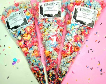 Cotton Candy Popcorn, Stocking Stuffers for Teens, Women, Men, Gifts under 21, Gourmet popcorn, Valentines day, グルメポップコーン