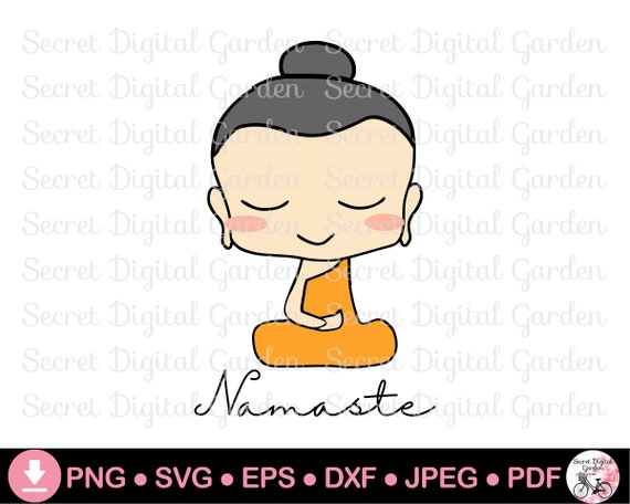 Spiritual Gifts for Her Shirt Svg Design Namaste Yoga SVG Files for Cricut Cut Files Silhouette Instant Download